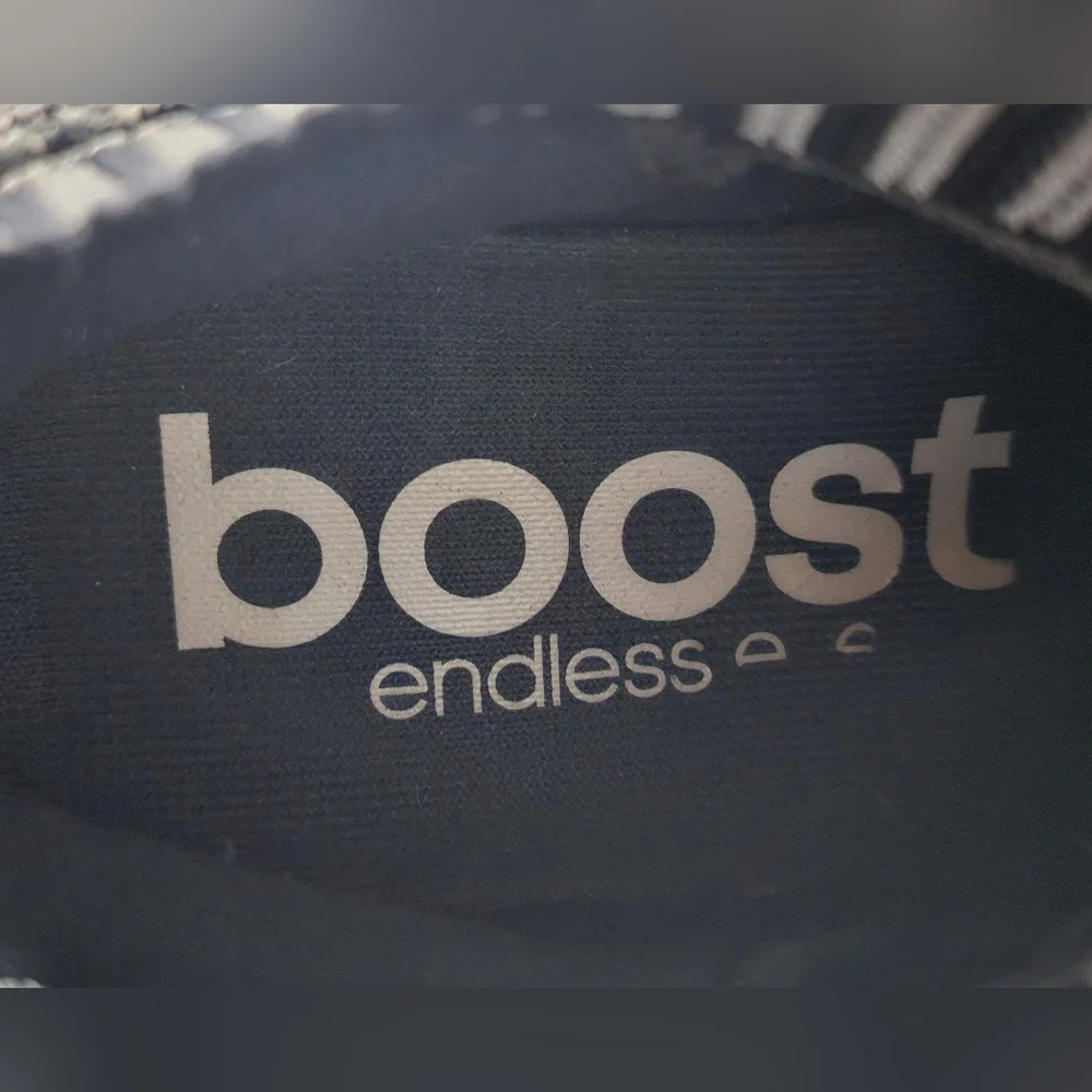 Adidas Tour 360‎ Endless Boost Golf Shoes Grey Black Men's Size 7M EVN791001
